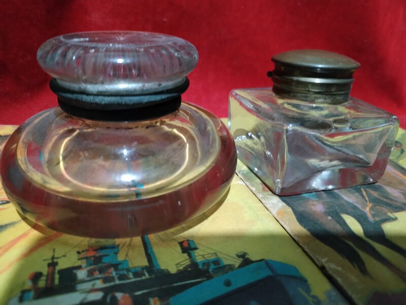 Doua calimari franceze vintage
