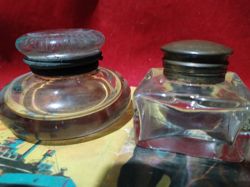 Doua calimari franceze vintage